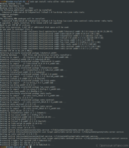 Installing Redis cluster on Ubuntu Linux