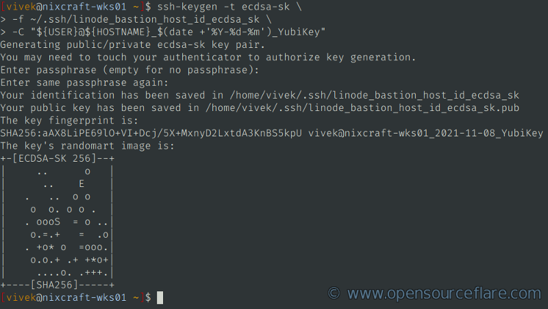 How To Set Up SSH Keys With YubiKey U2F FIDO2 OTP